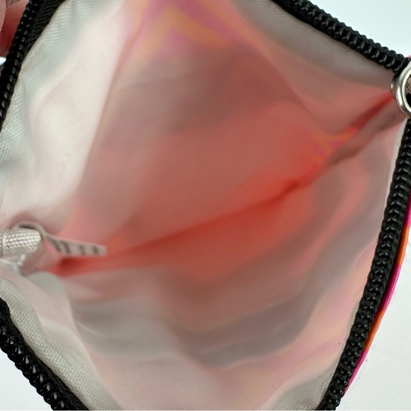 Scout Sally Go Lightly Crossbody Bag Orange Pink Neon Nylon Handbag - Picture 6 of 11